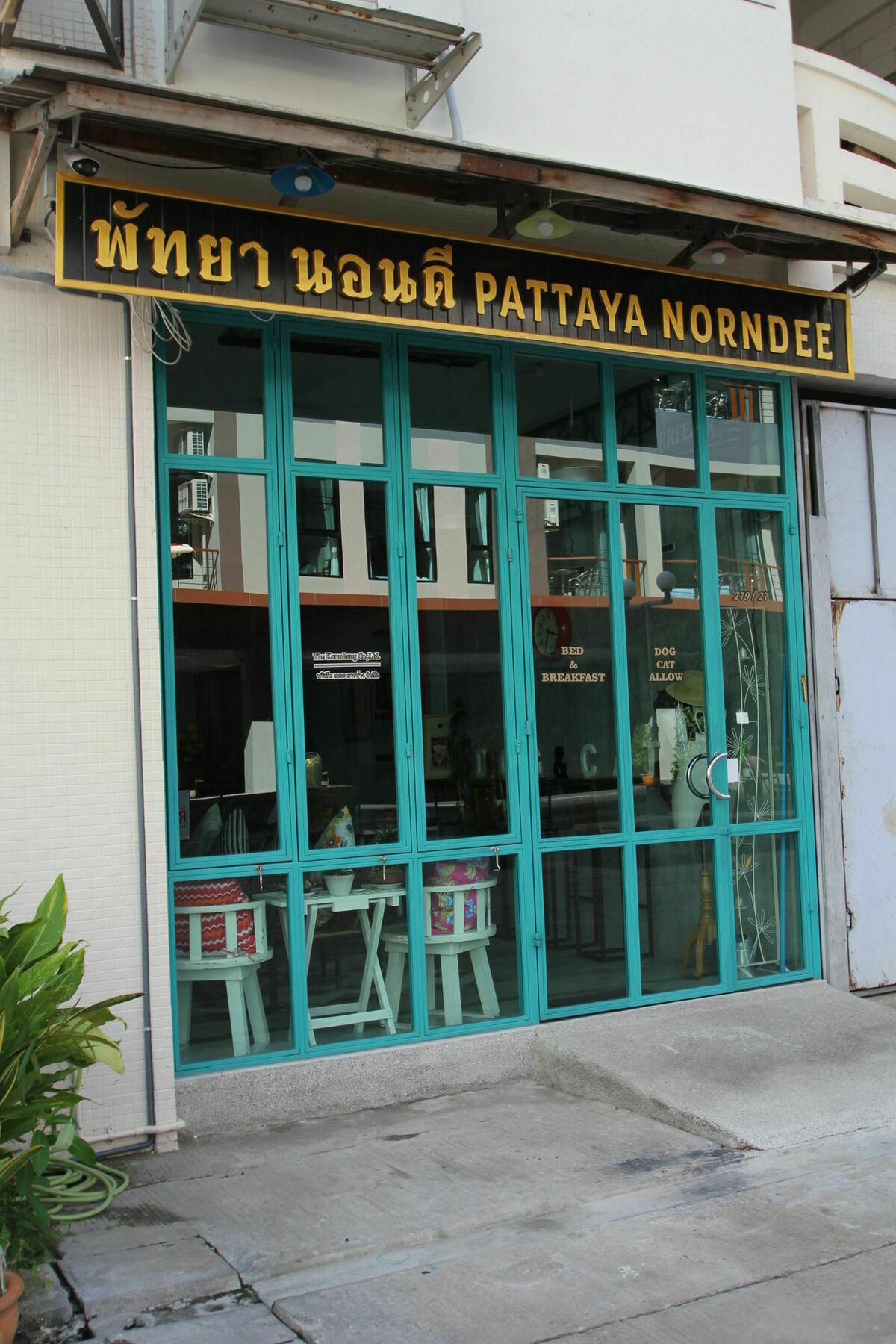 Pattaya Norndee Acomodação com café da manhã Exterior foto